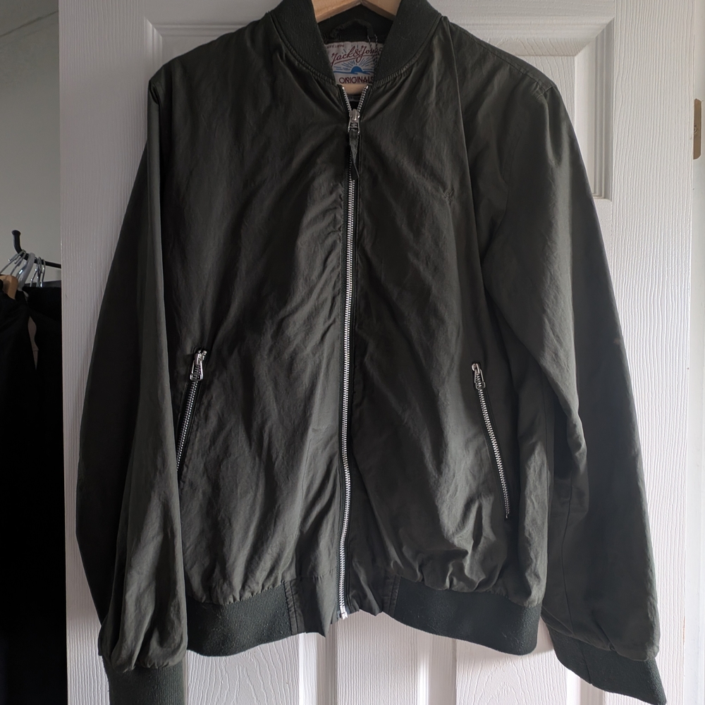 Green Bomber Jacket